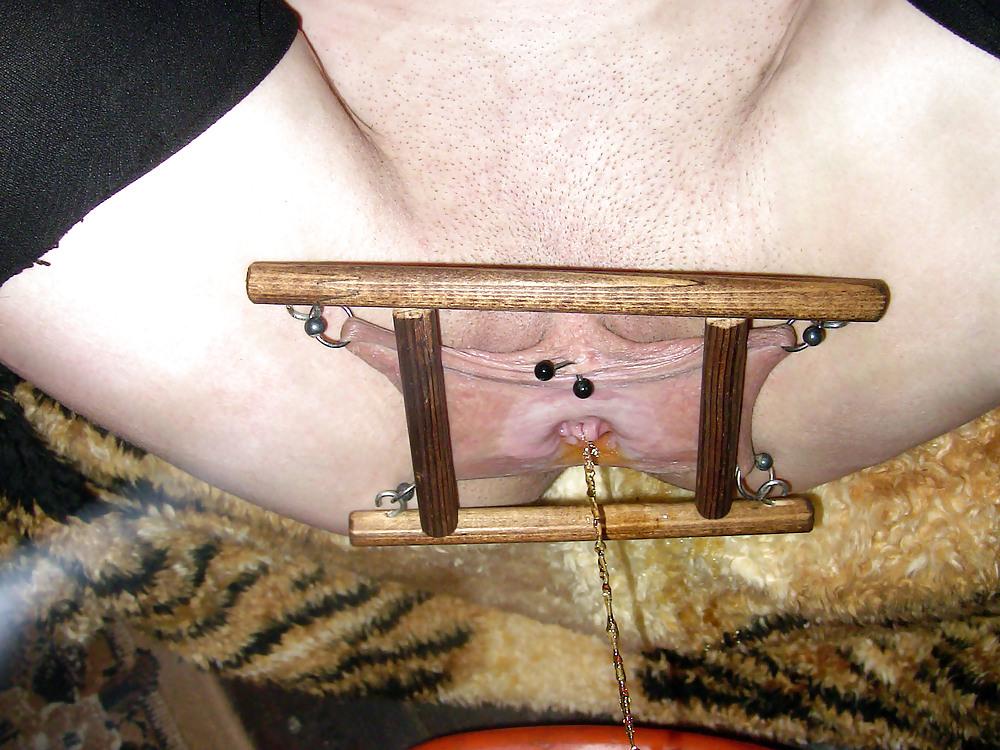 19P Tim 20 Framed pussy squirts and gets cum PT1