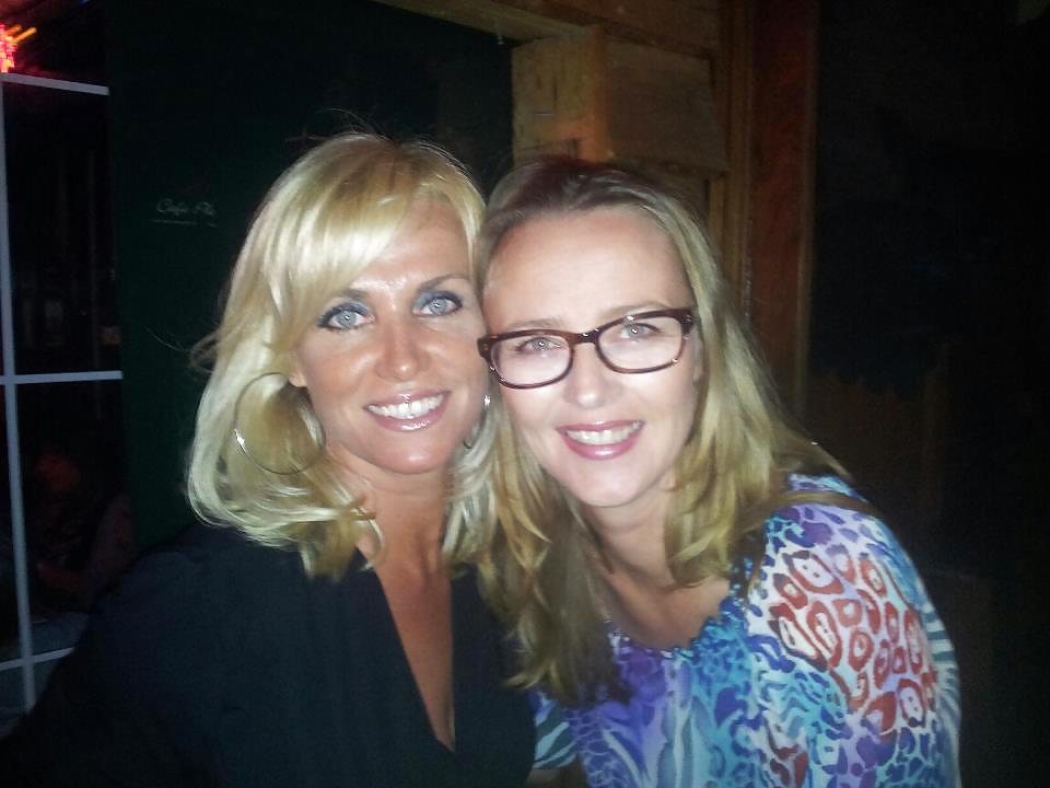 6P Mature blond with glasses