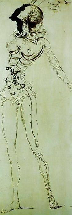 25P Drawn Ero and Porn Art 46 - Salvador Dali for trex245