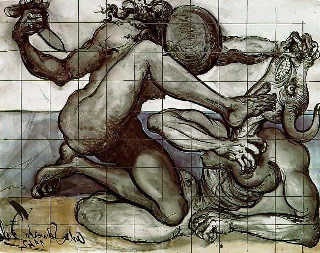 25P Drawn Ero and Porn Art 46 - Salvador Dali for trex245