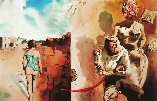 25P Drawn Ero and Porn Art 46 - Salvador Dali for trex245