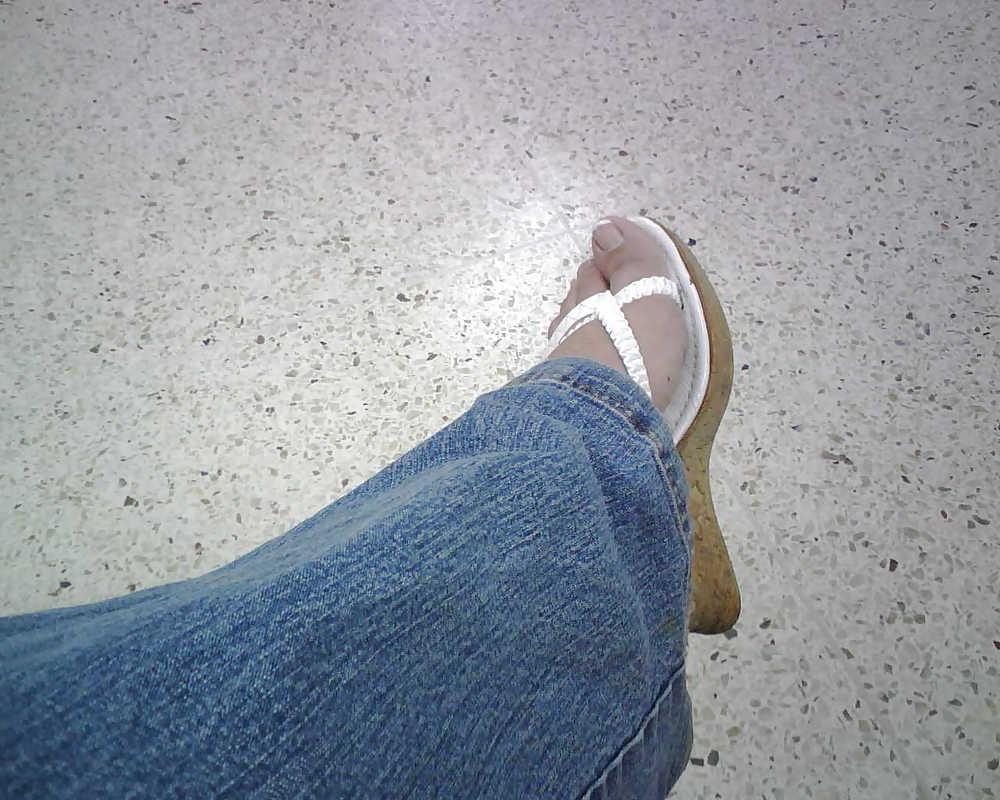 25P My wife feet, legs and hands