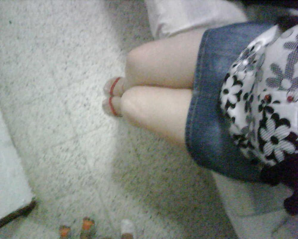 25P My wife feet, legs and hands