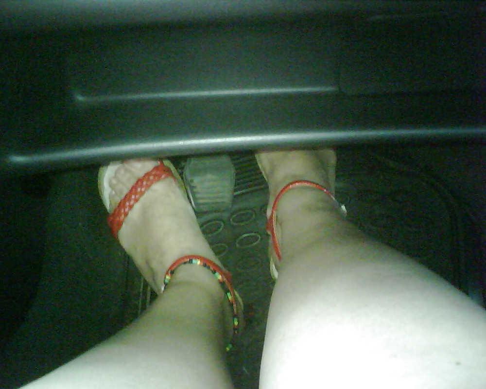 25P My wife feet, legs and hands
