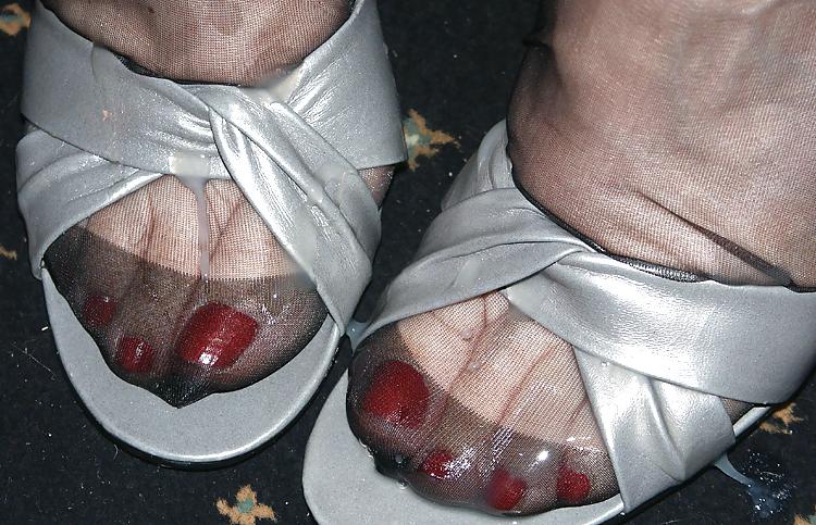10P Cum nylon feet