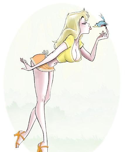 25P Cheezecake IX toon art