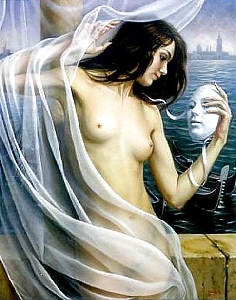 25P Painted Ero and Porn Art 41 - Alex Alemany for Maudibe 