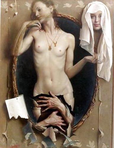 25P Painted Ero and Porn Art 41 - Alex Alemany for Maudibe 