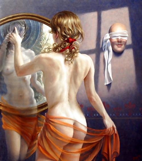 25P Painted Ero and Porn Art 41 - Alex Alemany for Maudibe 