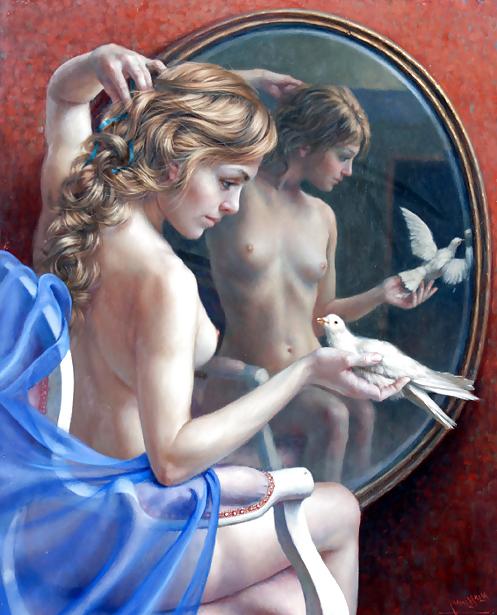 25P Painted Ero and Porn Art 41 - Alex Alemany for Maudibe 