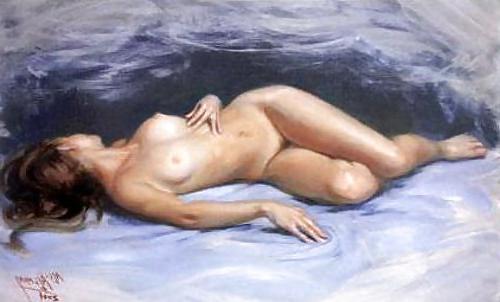 25P Painted Ero and Porn Art 41 - Alex Alemany for Maudibe 