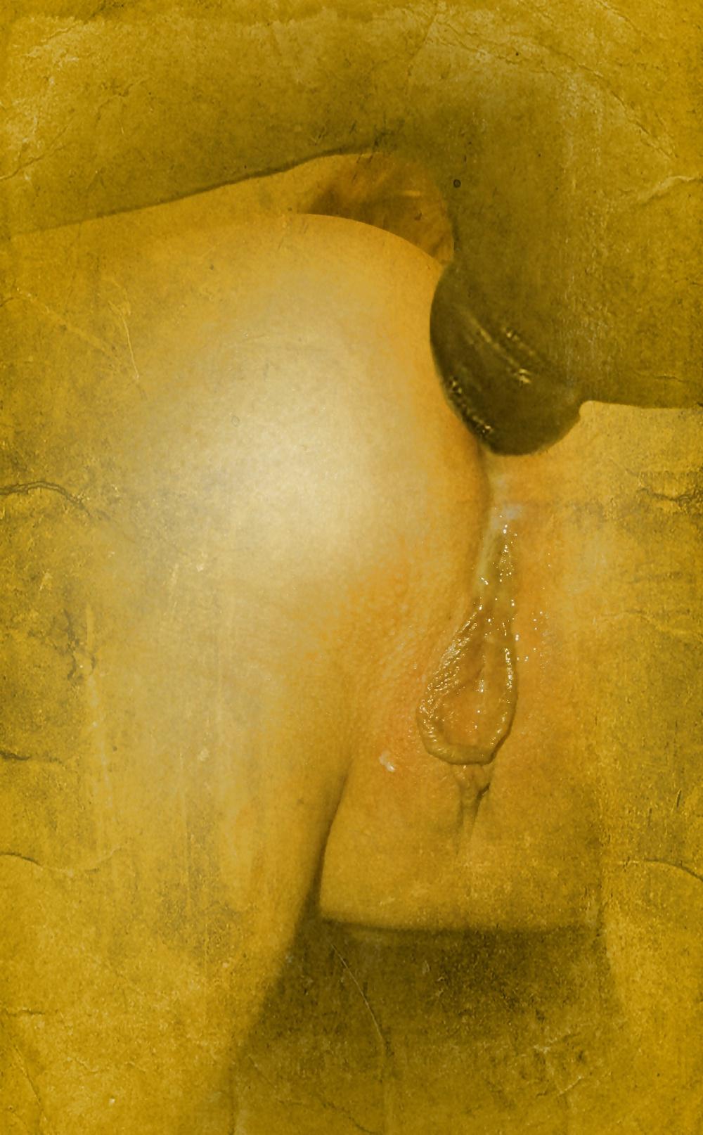 11P Vintage Art - Black Cock - White Girl