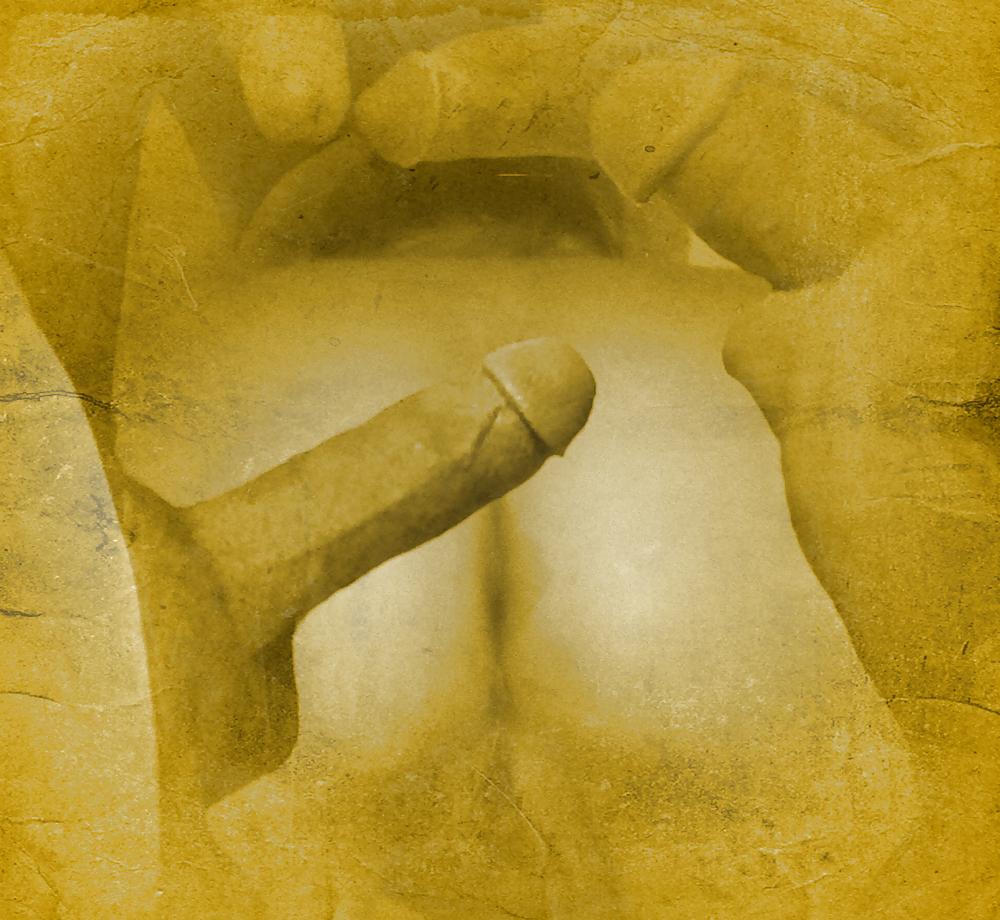 11P Vintage Art - Black Cock - White Girl
