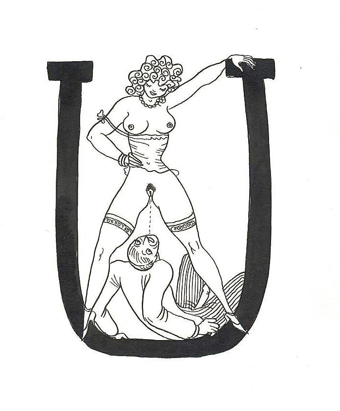 22P Them. Drawn Ero Art 2 - Erotic Letters (2) for Straightwoman