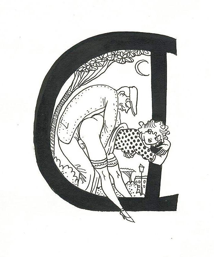 22P Them. Drawn Ero Art 2 - Erotic Letters (2) for Straightwoman