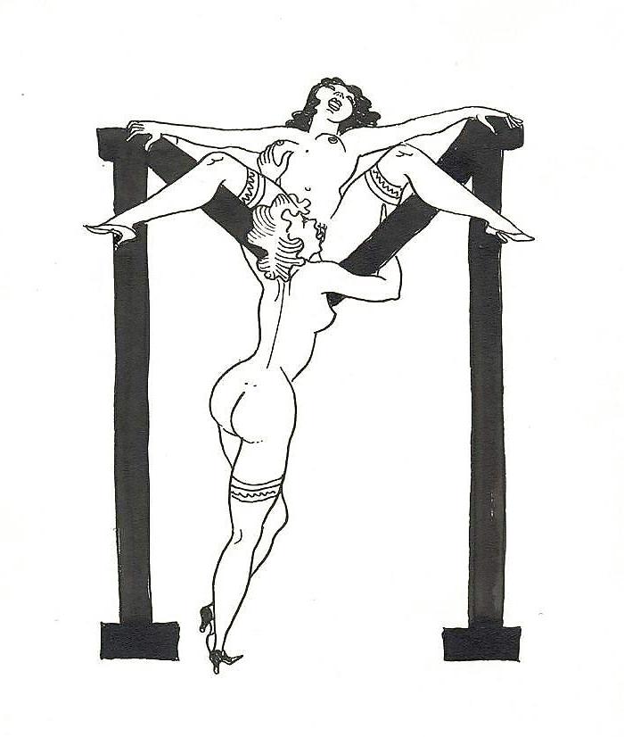 22P Them. Drawn Ero Art 2 - Erotic Letters (2) for Straightwoman
