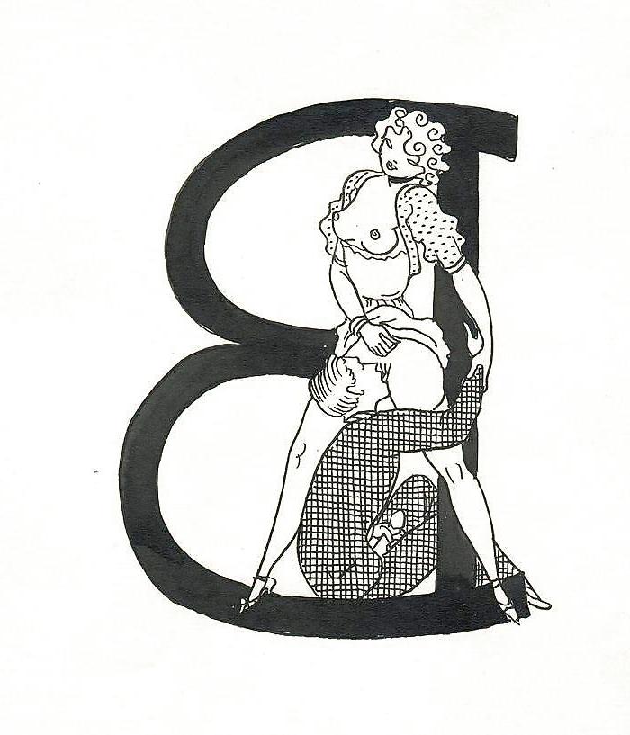 22P Them. Drawn Ero Art 2 - Erotic Letters (2) for Straightwoman