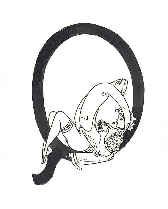 22P Them. Drawn Ero Art 2 - Erotic Letters (2) for Straightwoman