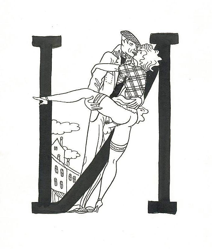 22P Them. Drawn Ero Art 2 - Erotic Letters (2) for Straightwoman