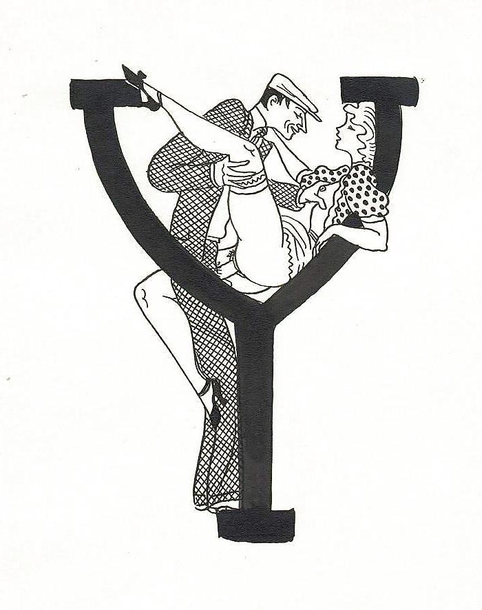 22P Them. Drawn Ero Art 2 - Erotic Letters (2) for Straightwoman