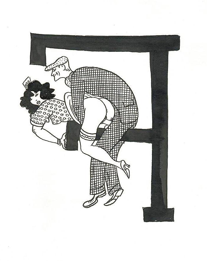 22P Them. Drawn Ero Art 2 - Erotic Letters (2) for Straightwoman