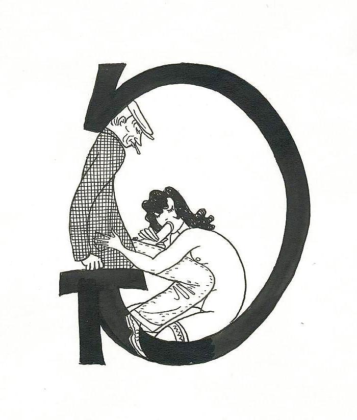 22P Them. Drawn Ero Art 2 - Erotic Letters (2) for Straightwoman