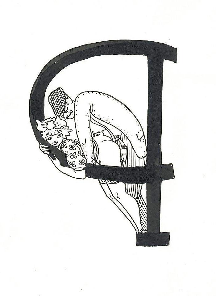 22P Them. Drawn Ero Art 2 - Erotic Letters (2) for Straightwoman