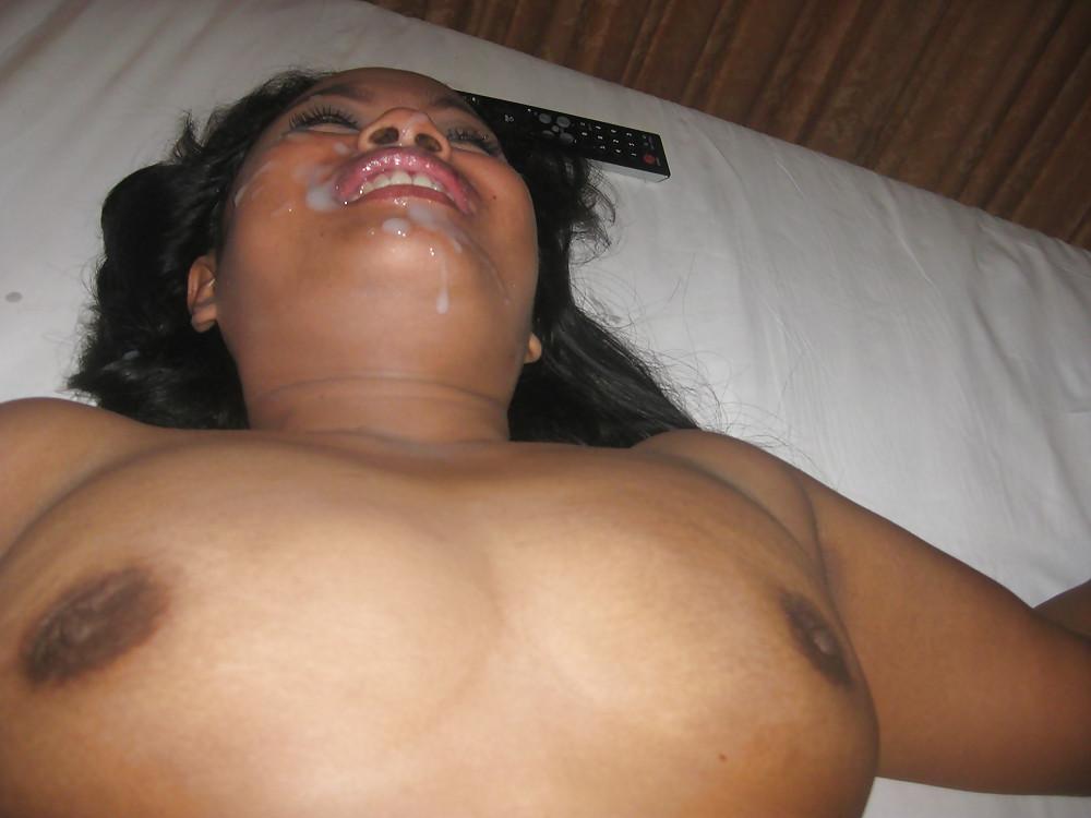 16P Gman Cum on Face of a Chubby Thai Girl
