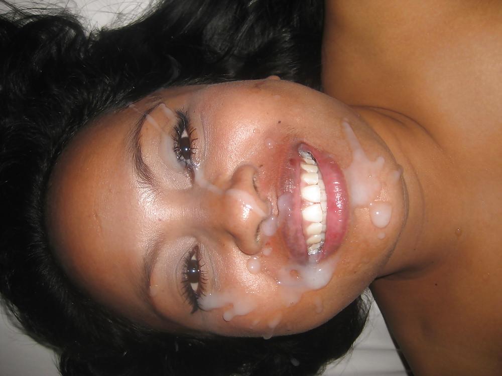 16P Gman Cum on Face of a Chubby Thai Girl
