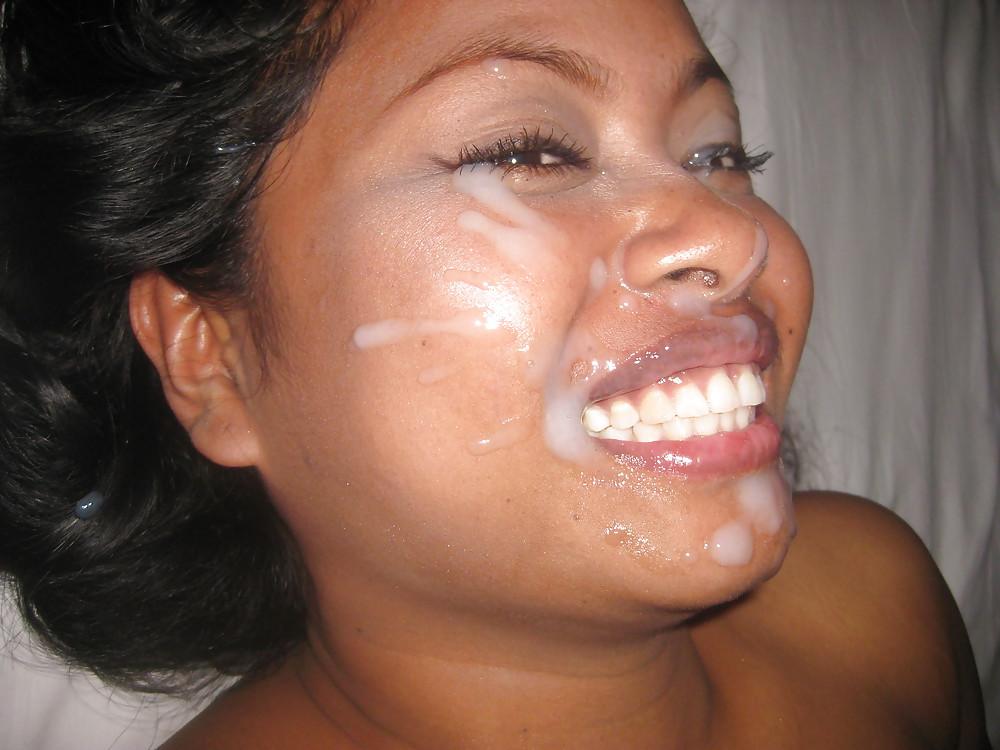 16P Gman Cum on Face of a Chubby Thai Girl