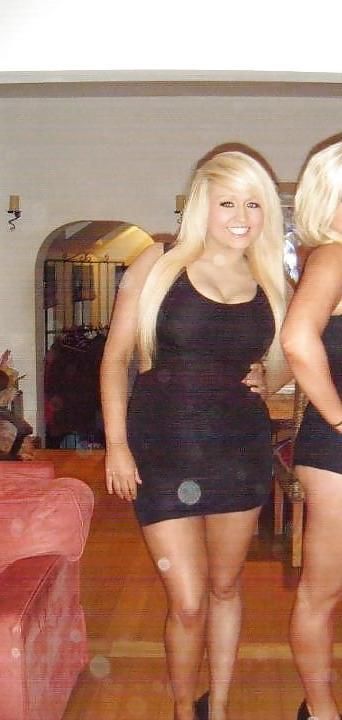 25P Busty Blonde Teen - Cute