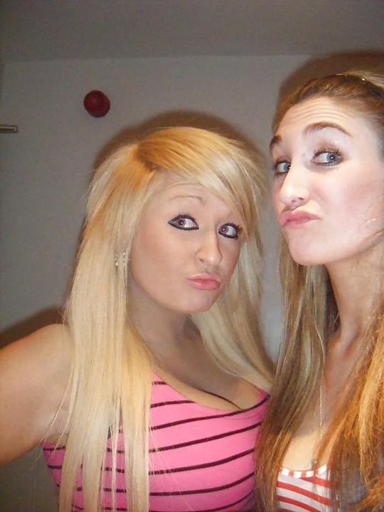 25P Busty Blonde Teen - Cute