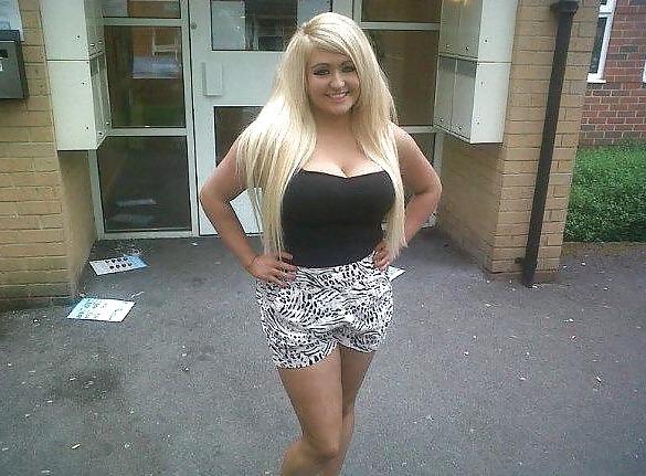 25P Busty Blonde Teen - Cute