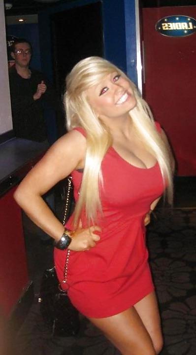 25P Busty Blonde Teen - Cute
