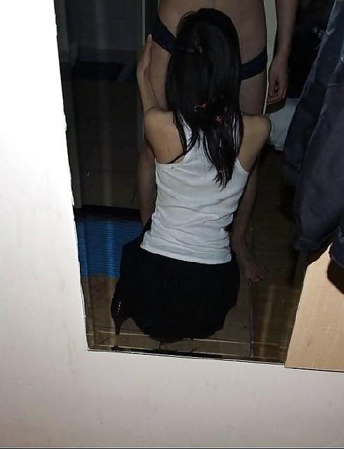 25P Masked Chinese Chick Sucking Dick