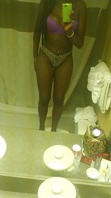 4P Busty black bitch