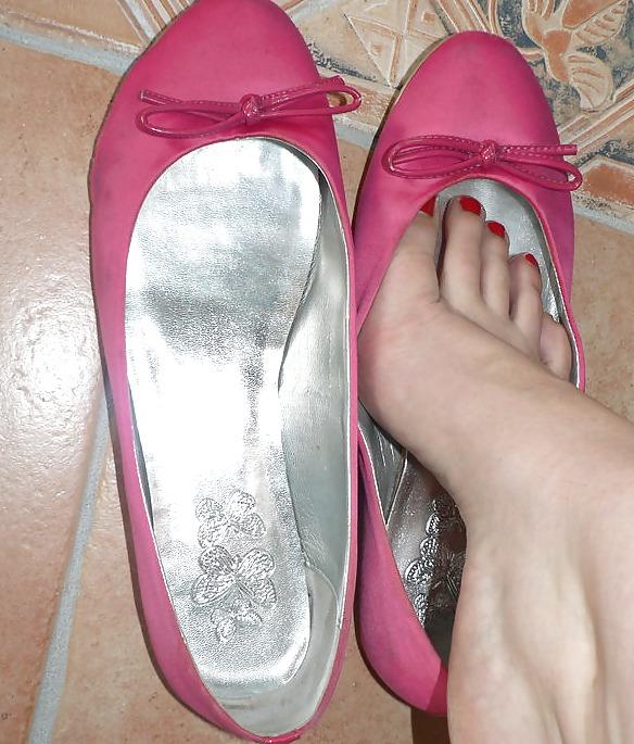 13P Ballerinas and Fuesse 2 (flat shoes and feet)