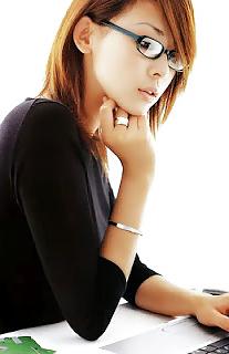 5P Asian Girls in Glasses