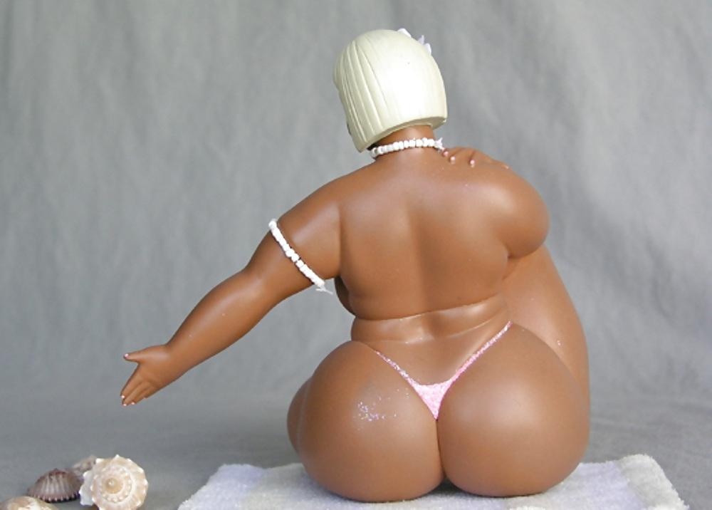 10P Best BBW tit art - big booty fat juicy butt 