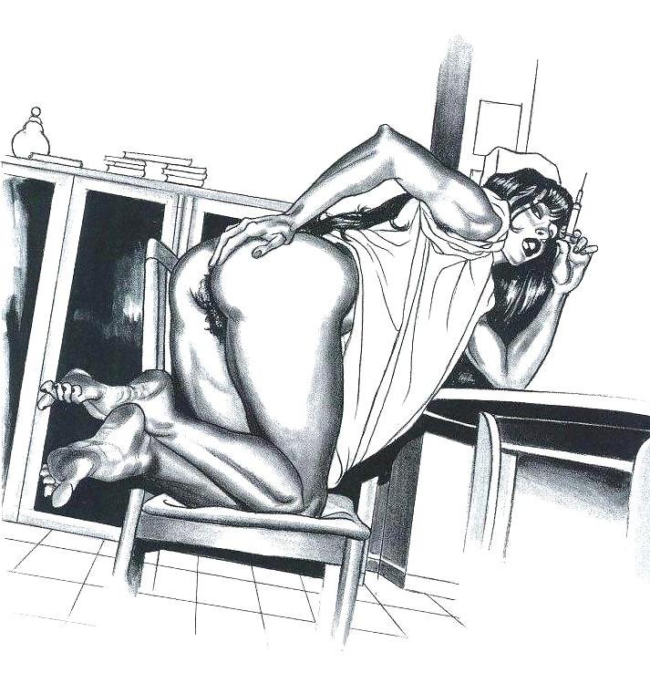 24P Drawn EroPorn Art 51 - Giovanna Casotto for cocky888