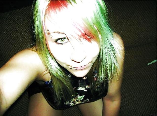 10P Busty Punk Teen