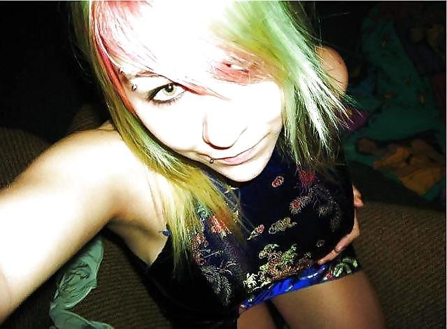 10P Busty Punk Teen