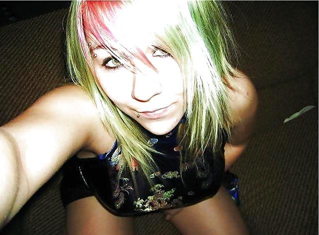 10P Busty Punk Teen
