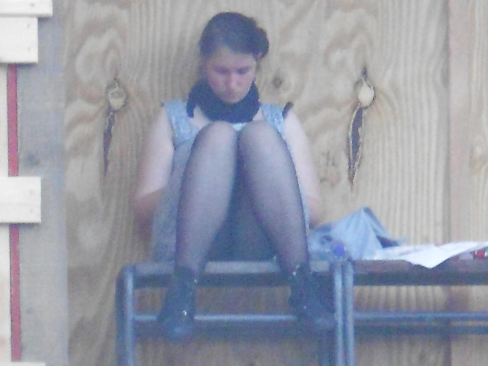 7P Sitting & Waiting for Train