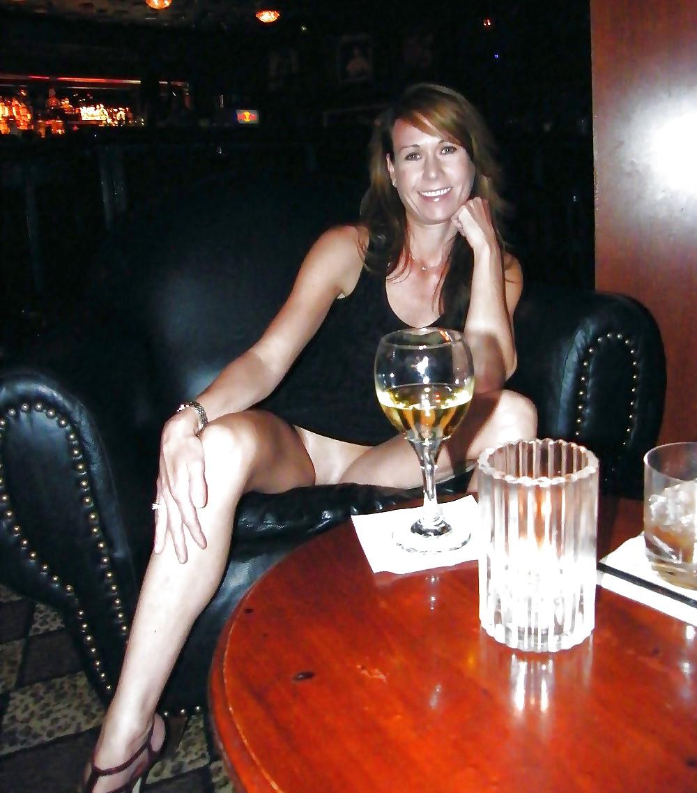 25P Wives and girlfriends exposing themselves in public
