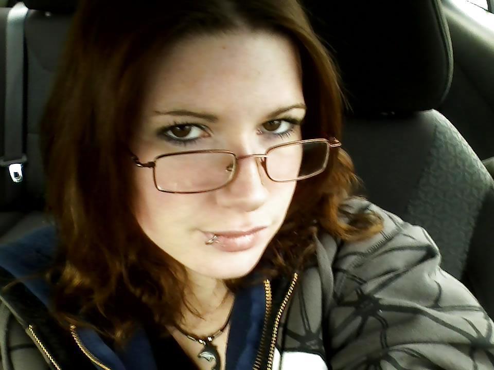 14P Sexy Slut with Glasses