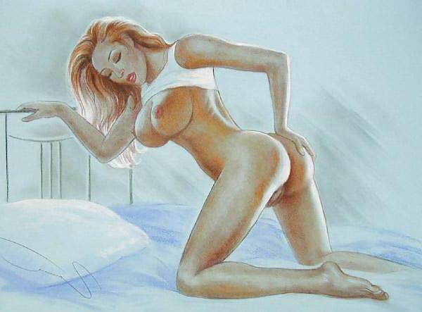 24P Drawn EroPorn Art 56 - Julia Tazko for Cummodore64