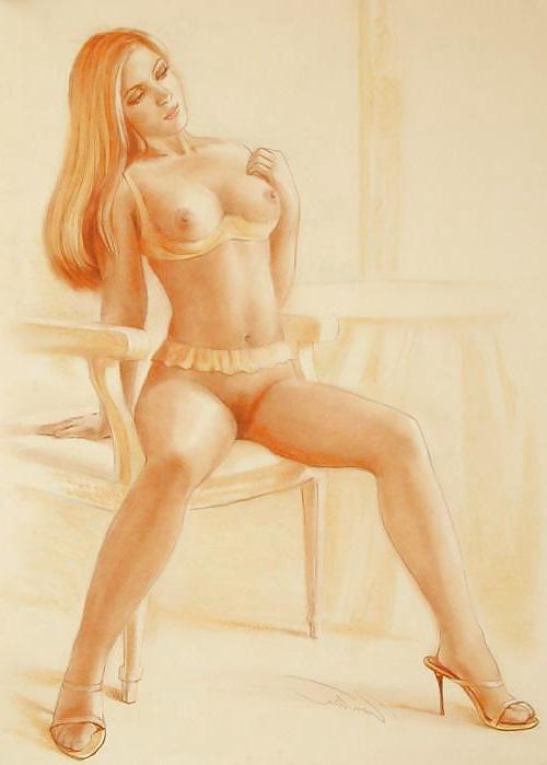 24P Drawn EroPorn Art 56 - Julia Tazko for Cummodore64