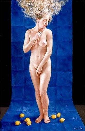 25P Painted EroPorn Art 51 - B. Di Maio for OrdinaryAvarageGuy