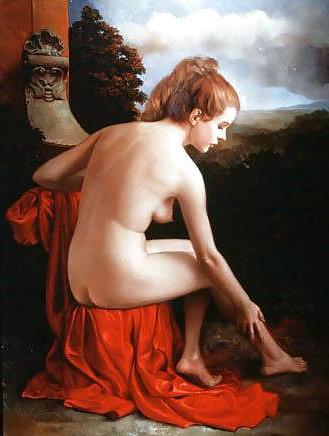 25P Painted EroPorn Art 51 - B. Di Maio for OrdinaryAvarageGuy